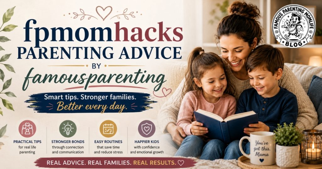 FPMomHacks: Smart Parenting Tips from FamousParenting 1
